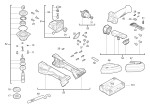 Milwaukee M18BLSAG125XPD-0 BRK. ANGLE GRINDER XXX Spare Parts
