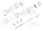Milwaukee 4000497875 M18FOPH-BA M18 BLOWER ATTACHMENT Spare Parts