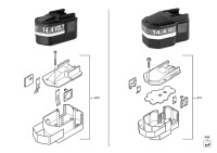 Milwaukee 4932373540 BXS14.4V BATTERY PACK Spare Parts