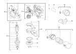 Milwaukee M12FSDR75-0B RANDOM ORBIT SANDER XXX Spare Parts