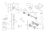 Milwaukee M18FHSAGO180VXPDB2-0X 180MM GRINDER XXX Spare Parts