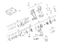Milwaukee 4000510666 M18FID3-0X IMPACT DRIVER GEN 4 Spare Parts