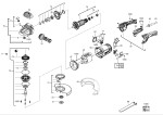 Milwaukee AGV22-180E ANGLE GRINDER IN2 Spare Parts