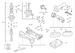 Milwaukee M18BLSAG125XPD-0 BRK. ANGLE GRINDER XXX Spare Parts