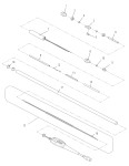 Makita VR004C Battery Powered Concrete Vibrator Spare Parts
