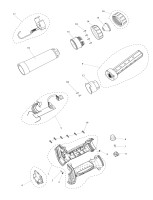 Makita DML806 Cordless LED Worklight Spare Parts