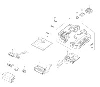 Makita ML011G Cordless Worklight Spare Parts