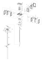 Makita ML014G Cordless Tower Light Spare Parts
