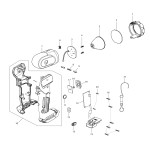 Makita ML105 Cordless LED Worklight Spare Parts