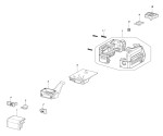 Makita ML107 Cordless Worklight Spare Parts