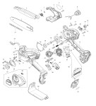Makita UC029GZ06 Cordless Pruning Saw Spare Parts