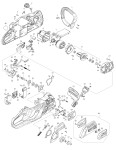 Makita UC034G Cordless chainsaw Spare Parts
