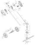 Makita UG001G Cordless Ground Trimmer Spare Parts