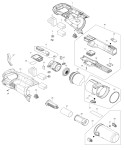 Makita CL004G101 Cordless Cleaner Spare Parts