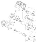 Makita DCL287FZ Cordless Cleaner Spare Parts