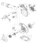 Makita UB003G Cordless Blower Spare Parts
