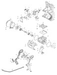 Makita UB004GZ01 Cordless Backpack Blower Spare Parts