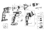 Stanley SFMCF600B Cordless Screwdriver Type 1 Spare Parts
