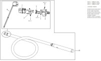 DEWALT DCPS3385 CONCRETE VIBRATING POKER TYPE 1 SPARE PARTS