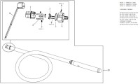 DEWALT DCPS35012 CONCRETE VIBRATING POKER TYPE 1 SPARE PARTS
