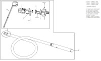 DEWALT DCPS3505 CONCRETE VIBRATING POKER TYPE 1 SPARE PARTS
