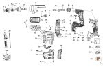 DEWALT DCH416NT HAMMER DRILL TYPE 1 SPARE PARTS