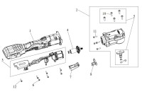 DEWALT DCF973N CORDLESS IMPACT WRENCH TYPE 1 SPARE PARTS