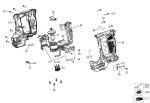 DEWALT DCH072 CORDLESS DRILL TYPE 1 SPARE PARTS