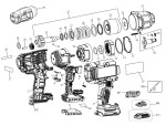 DEWALT DCF900P2G IMPACT WRENCH TYPE 1 SPARE PARTS