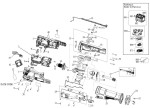 DEWALT DCS389NT CORDLESS RECIPROCATING SAW TYPE 2 SPARE PARTS