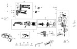 DEWALT DCG413N ANGLE GRINDER TYPE 1 SPARE PARTS
