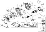 DEWALT DCS578NT CORDLESS CIRCULAR SAW TYPE 2 SPARE PARTS