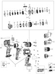 DEWALT DCD703 MULTITOOL TYPE 1 SPARE PARTS