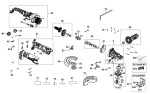 DEWALT DCG405FNT GRINDER TYPE 2 SPARE PARTS