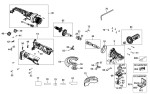 DEWALT DCG405FN GRINDER TYPE 2 SPARE PARTS