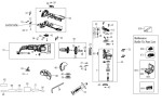 DEWALT DCG405NTA GRINDER TYPE 3 SPARE PARTS