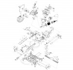 Draper SMS250AB 250mm 2000W 230V Double Bevel Sliding Compound Mitre Saw Spare Parts