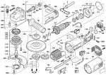 Milwaukee 4000407496 AG12-125X Angle Grinder Aus Spare Parts