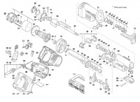 Milwaukee 4000429146 SSPE1500X 110V 1500W Reciprocating Saw Gb1 Spare Parts