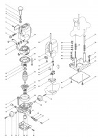 Makita 3600B 110 / 240 Volt Electric Router Spare Parts