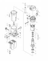 Makita Makita 3710 6mm Laminate Trimmer Spare Parts