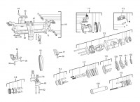 Milwaukee 4000474926 M18FSSM-1202 M18Fssm-121 Fuel Sect. Sew. Machine In2 Spare Parts