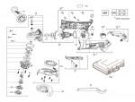 Milwaukee 4000458622 HD18AG115-0 18V M18 Angle Grinder Spare Parts