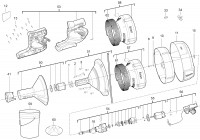 Milwaukee 4000456930 M12BDC6-0C Cordless Drain Cleaner Spare Parts