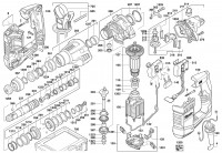 Milwaukee 4000408071 PLH20 Mini SDS Rotary Hammer In2 Spare Parts