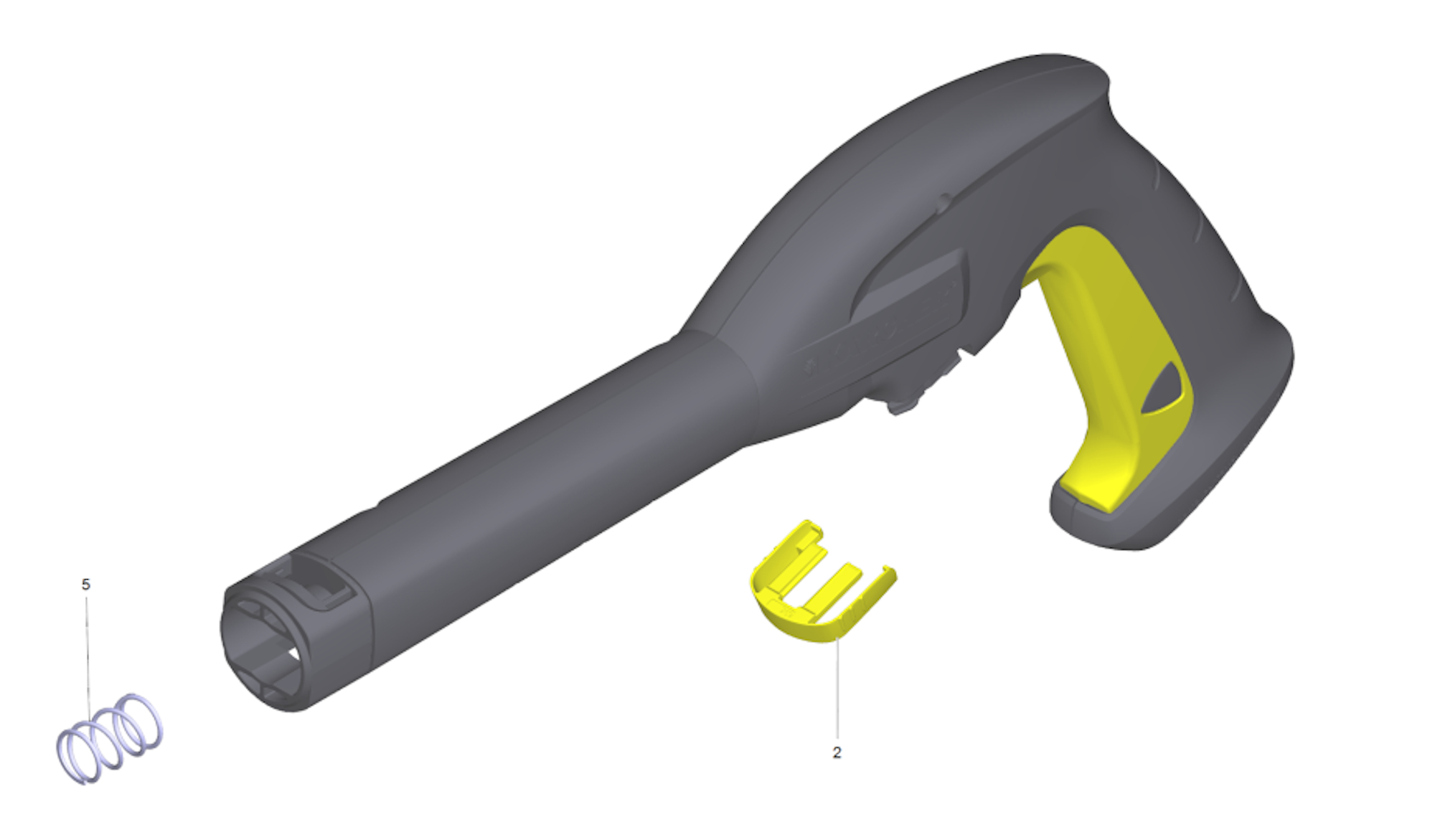 Karcher 4.775830.0 G 120 Q Spray Gun Spare Parts SPARE_4.775830.0
