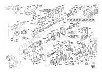 Milwaukee 4000375808 K950K Combi Hammer In2 Spare Parts