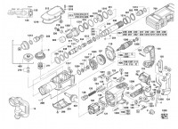 Milwaukee 4000375812 K950K Combi Hammer Aus Spare Parts