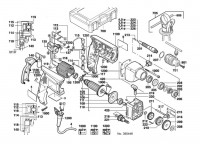 Milwaukee 4000380444 PD2E20R Percussion Drill Aus Spare Parts