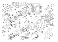 Milwaukee 4000381186 BSPE110X Jigsaw Bspe 110 X Spare Parts